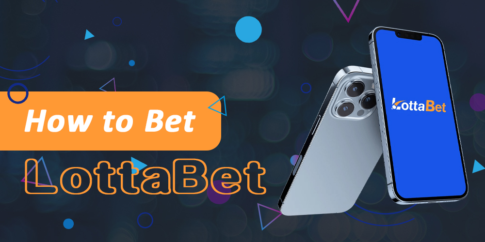 How to place the first bet on LottaBet?
